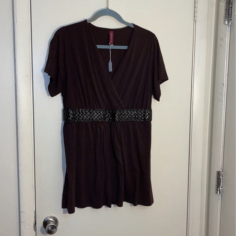 “VINTAGE” Gitano vintage belted blouse